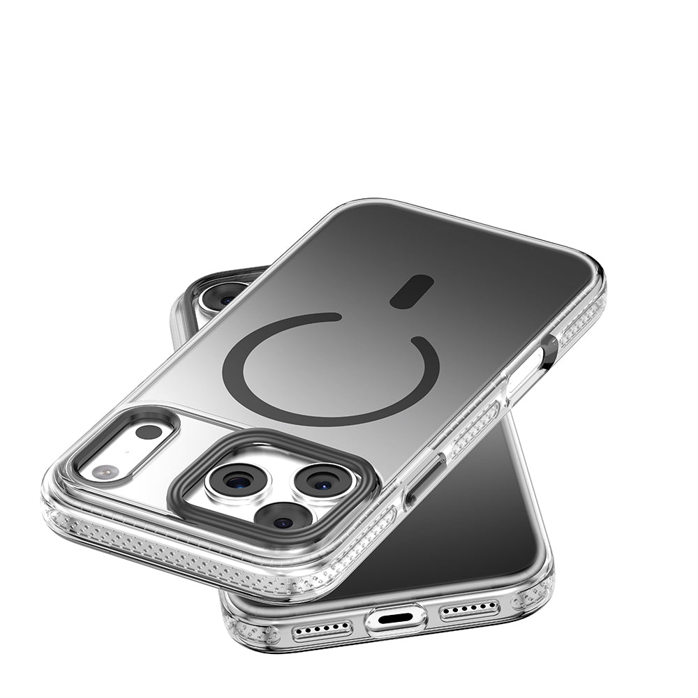 Apple iPhone 18 Pro Max Kılıf M-safe Şarj Özellikli Sararmaya Karşı Dayanıklı Mutural Icesense Serisi Kapak