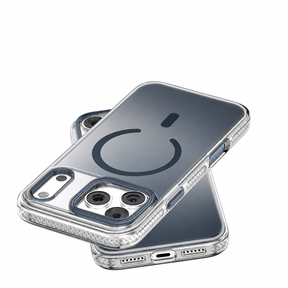 Apple iPhone 18 Pro Max Kılıf M-safe Şarj Özellikli Sararmaya Karşı Dayanıklı Mutural Icesense Serisi Kapak