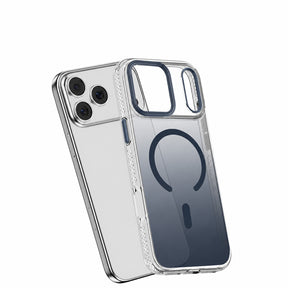 Apple iPhone 18 Pro Max Kılıf M-safe Şarj Özellikli Sararmaya Karşı Dayanıklı Mutural Icesense Serisi Kapak