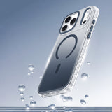 Apple iPhone 18 Pro Max Kılıf M-safe Şarj Özellikli Sararmaya Karşı Dayanıklı Mutural Icesense Serisi Kapak