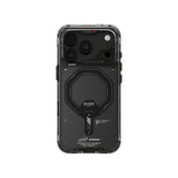 Apple iPhone 18 Pro Max Kılıf M-safe Şarj Özellikli Şeffaf Airbag Tasarımlı Skinarma Saido Mag-Charge Kapak
