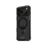 Apple iPhone 18 Pro Max Kılıf M-safe Şarj Özellikli Şeffaf Airbag Tasarımlı Skinarma Saido Mag-Charge Kapak