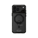 Apple iPhone 18 Pro Max Kılıf M-safe Şarj Özellikli Şeffaf Airbag Tasarımlı Skinarma Saido Mag-Charge Kapak