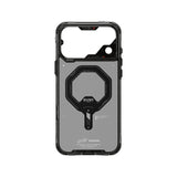 Apple iPhone 18 Pro Max Kılıf M-safe Şarj Özellikli Şeffaf Airbag Tasarımlı Skinarma Saido Mag-Charge Kapak