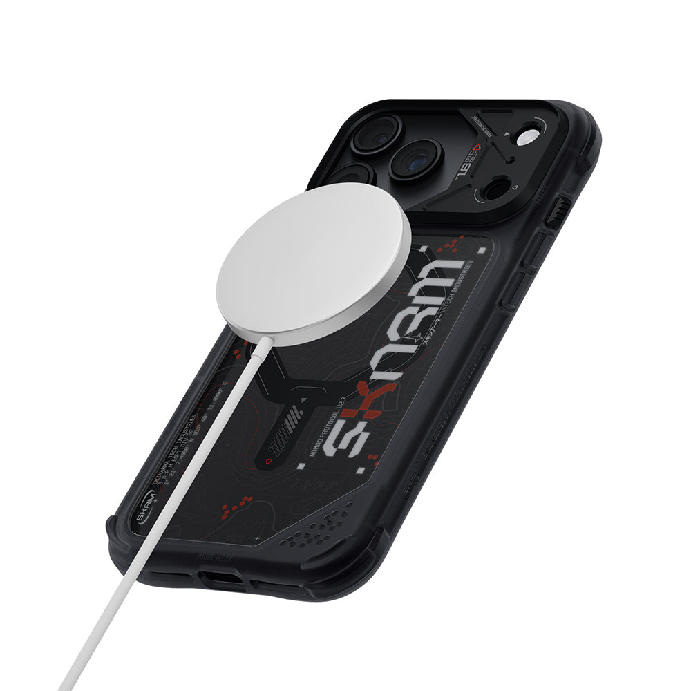 Apple iPhone 18 Pro Max Kılıf M-safe Şarj Özellikli Skinarma Sonar Kapak