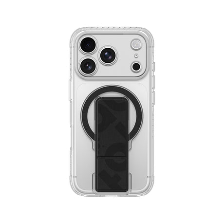 Apple iPhone 18 Pro Max Kılıf M-safe Şarj Özellikli Standlı Amazingthing Titan Pro Grip Stand Serisi Kapak