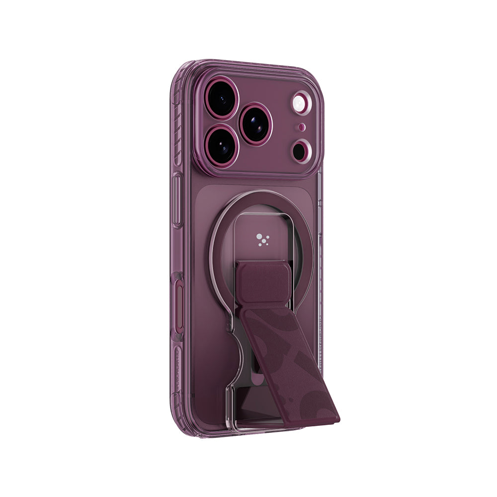Apple iPhone 18 Pro Max Kılıf M-safe Şarj Özellikli Standlı Amazingthing Titan Pro Grip Stand Serisi Kapak