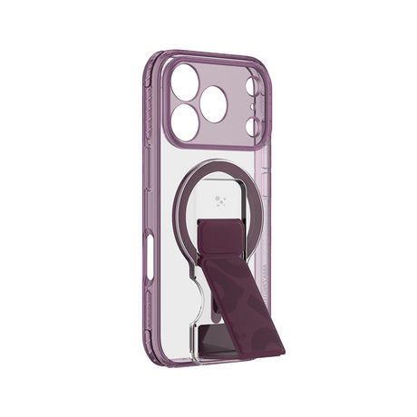 Apple iPhone 18 Pro Max Kılıf M-safe Şarj Özellikli Standlı Amazingthing Titan Pro Grip Stand Serisi Kapak