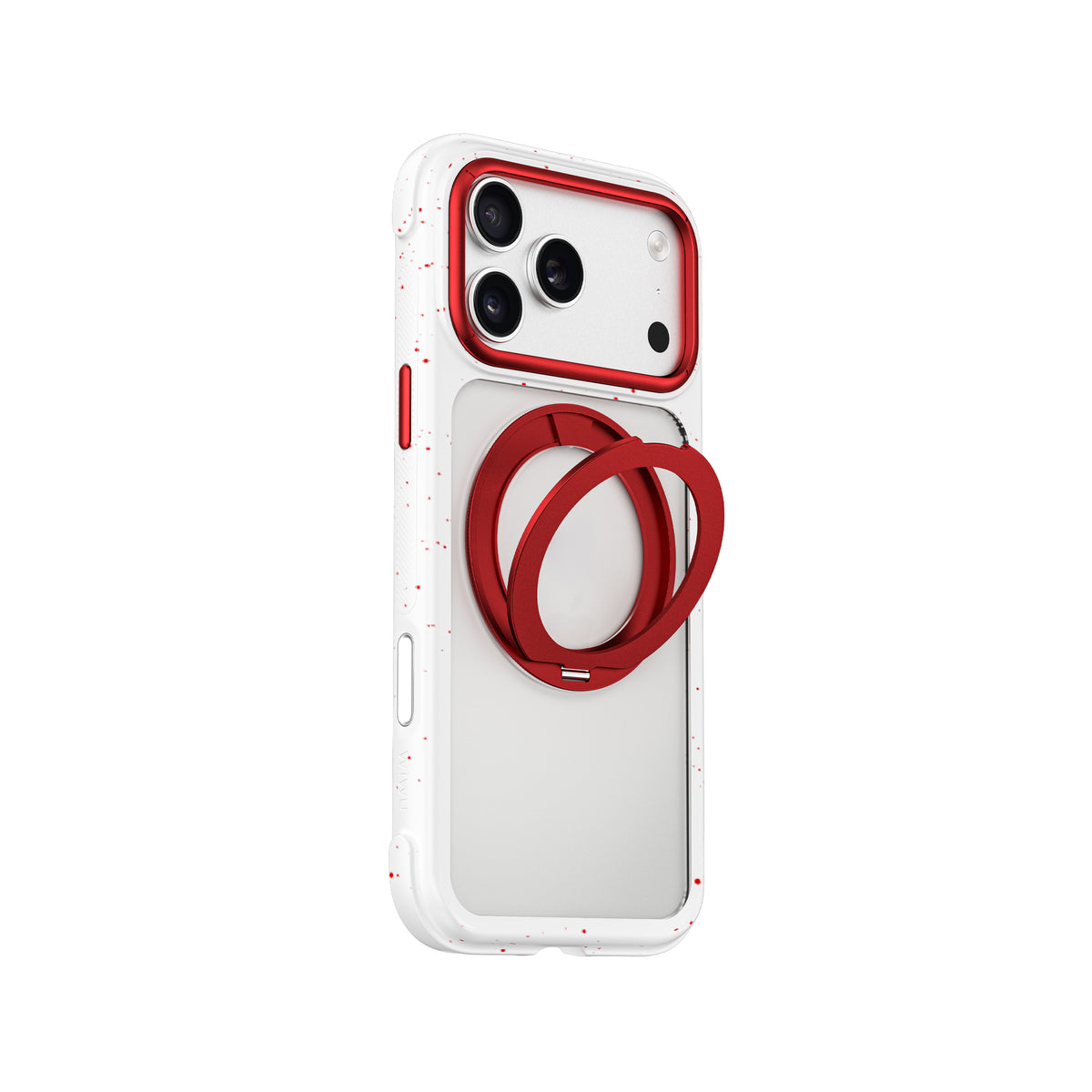 Apple iPhone 18 Pro Max Kılıf M-safe Şarj Özellikli Wiwu AA-203 AeroArmor Ultra Serisi Airbag Tasarımlı Standlı Kapak