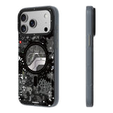 Apple iPhone 18 Pro Max Kılıf M-Safe Şarj Özellikli Youngkit Camouflage Sykell Serisi Kapak