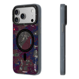 Apple iPhone 18 Pro Max Kılıf M-Safe Şarj Özellikli Youngkit Camouflage Sykell Serisi Kapak