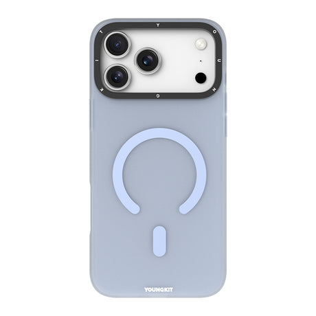 Apple iPhone 18 Pro Max Kılıf M-safe Şarj Özellikli Youngkit Hidden Sand Serisi Kapak