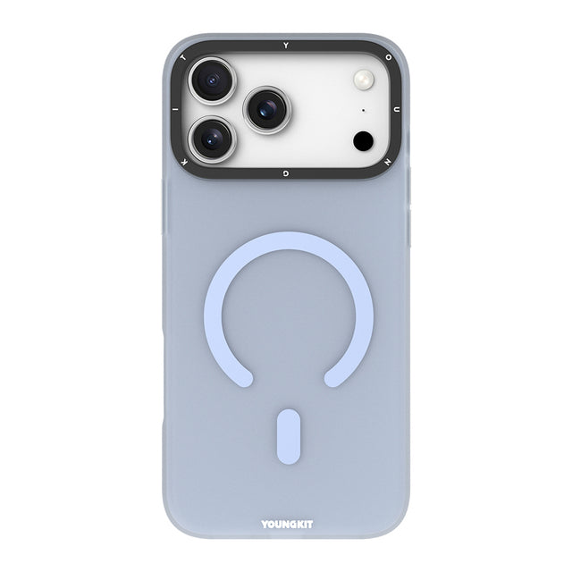 Apple iPhone 18 Pro Max Kılıf M-safe Şarj Özellikli Youngkit Hidden Sand Serisi Kapak