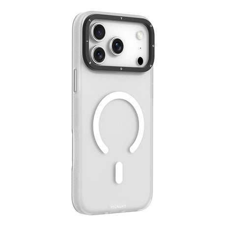 Apple iPhone 18 Pro Max Kılıf M-safe Şarj Özellikli Youngkit Hidden Sand Serisi Kapak