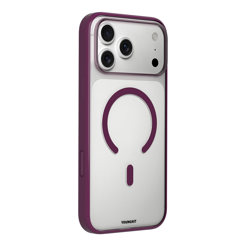 Apple iPhone 18 Pro Max Kılıf M-safe Şarj Özellikli Youngkit High Definition Serisi Kapak