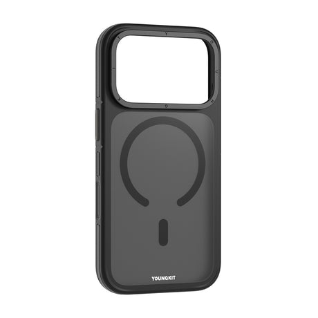 Apple iPhone 18 Pro Max Kılıf M-safe Şarj Özellikli Youngkit Rock Sand Serisi Kapak