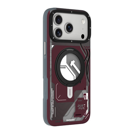 Apple iPhone 18 Pro Max Kılıf M-safe Şarj Özellikli Youngkit Starship Serisi Kapak