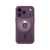 Apple iPhone 18 Pro Max Kılıf M-safe Şarj Özellikli Yüzük Standlı Amazingthing Titan Pro Grip Ring Serisi Kapak