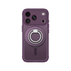 Apple iPhone 18 Pro Max Kılıf M-safe Şarj Özellikli Yüzük Standlı Amazingthing Titan Pro Grip Ring Serisi Kapak