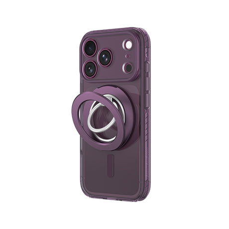 Apple iPhone 18 Pro Max Kılıf M-safe Şarj Özellikli Yüzük Standlı Amazingthing Titan Pro Grip Ring Serisi Kapak