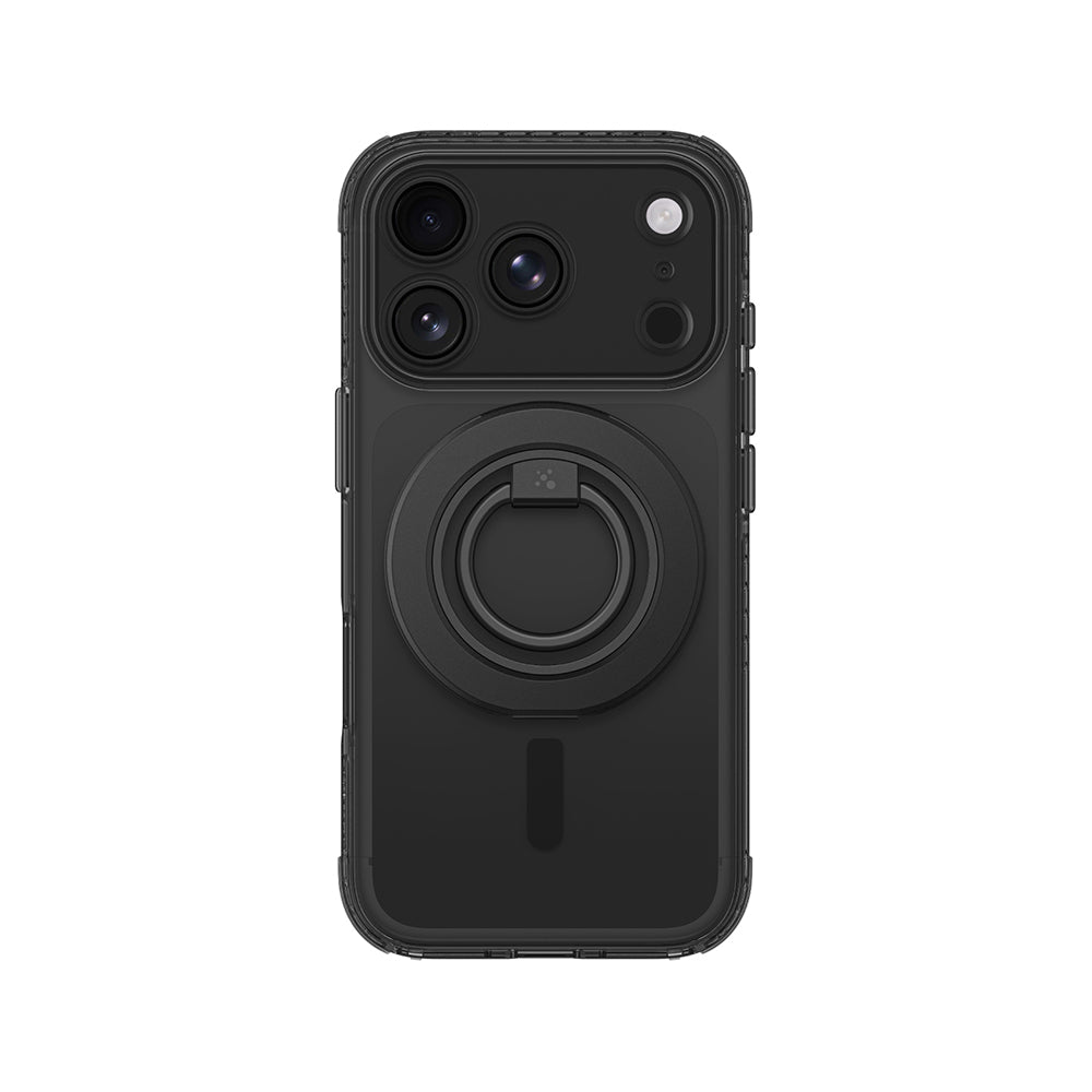Apple iPhone 18 Pro Max Kılıf M-safe Şarj Özellikli Yüzük Standlı Amazingthing Titan Pro Grip Ring Serisi Kapak