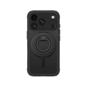 Apple iPhone 18 Pro Max Kılıf M-safe Şarj Özellikli Yüzük Standlı Amazingthing Titan Pro Grip Ring Serisi Kapak