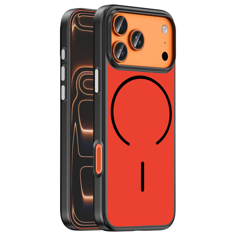 Apple iPhone 18 Pro Max Kılıf M-Safe Şarj Özellikli Zore Lora PC Kapak
