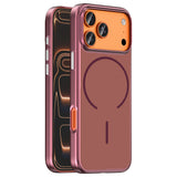 Apple iPhone 18 Pro Max Kılıf M-Safe Şarj Özellikli Zore Lora PC Kapak