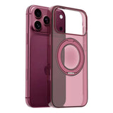 Apple iPhone 18 Pro Max Kılıf M-Safe Şarj Özellikli Zore Luzer 360 Standlı Kapak