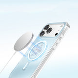 Apple iPhone 18 Pro Max Kılıf M-Safe Şarj Özellikli Zore Paris Mova Sert PC Kapak