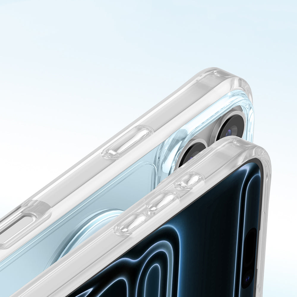 Apple iPhone 18 Pro Max Kılıf M-Safe Şarj Özellikli Zore Paris Mova Sert PC Kapak