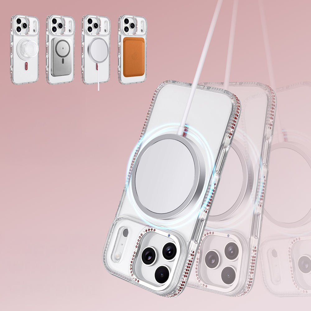 Apple iPhone 18 Pro Max Kılıf M-safe Şarj Özellikli Zore Tera Silikon Kapak