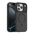Apple iPhone 18 Pro Max Kılıf Mat Arka Yüzey Wireless Şarj Özellikli Zore Flet M-safe Kapak