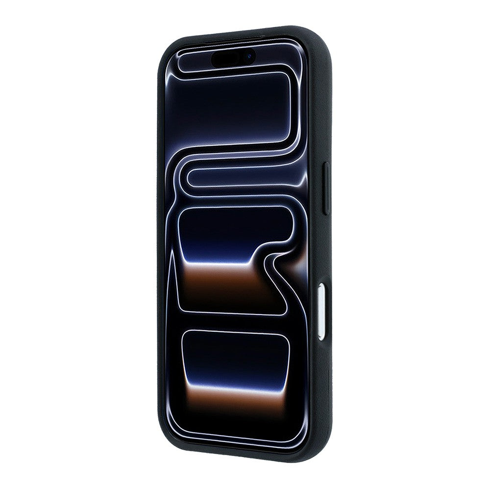Apple iPhone 18 Pro Max Kılıf Mercedes Benz Orjinal Lisanslı M-safe Şarj Özellikli 360 Derece Dönebilen Standlı Metal Logolu PU Kapak