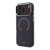 Apple iPhone 18 Pro Max Kılıf Mercedes Benz Orjinal Lisanslı M-safe Şarj Özellikli Saydam Yüzey İkonik 3D Metal Logolu Kapak