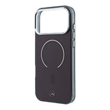 Apple iPhone 18 Pro Max Kılıf Mercedes Benz Orjinal Lisanslı M-safe Şarj Özellikli Saydam Yüzey İkonik 3D Metal Logolu Kapak