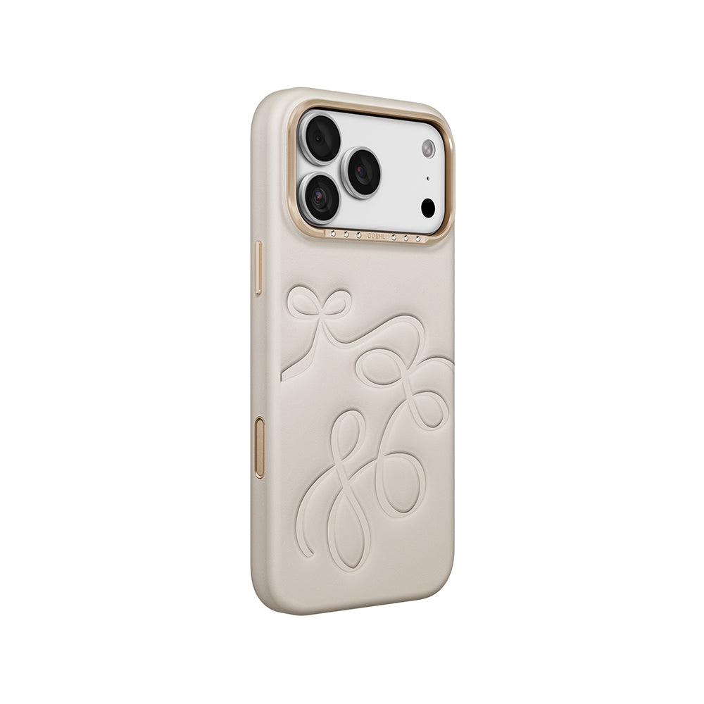 Apple iPhone 18 Pro Max Kılıf Oyma Desenli Arka Yüzey Coehl Cloude Kapak