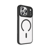 Apple iPhone 18 Pro Max Kılıf Wireless Şarj Özellikli Zore Krom M-safe Silikon Kapak