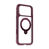 Apple iPhone 18 Pro Max Kılıf Wiwu AG-203 AeroGuard Ultra Serisi M-safe Şarj Özellikli Airbag Tasarımlı Standlı Kapak