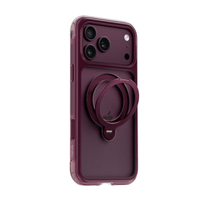 Apple iPhone 18 Pro Max Kılıf Wiwu AG-203 AeroGuard Ultra Serisi M-safe Şarj Özellikli Airbag Tasarımlı Standlı Kapak