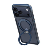 Apple iPhone 18 Pro Max Kılıf Wiwu AG-203 AeroGuard Ultra Serisi M-safe Şarj Özellikli Airbag Tasarımlı Standlı Kapak