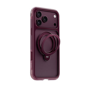 Apple iPhone 18 Pro Max Kılıf Wiwu AS-203 AeroShield Ultra Serisi M-safe Şarj Özellikli Airbag Tasarımlı Standlı Kapak