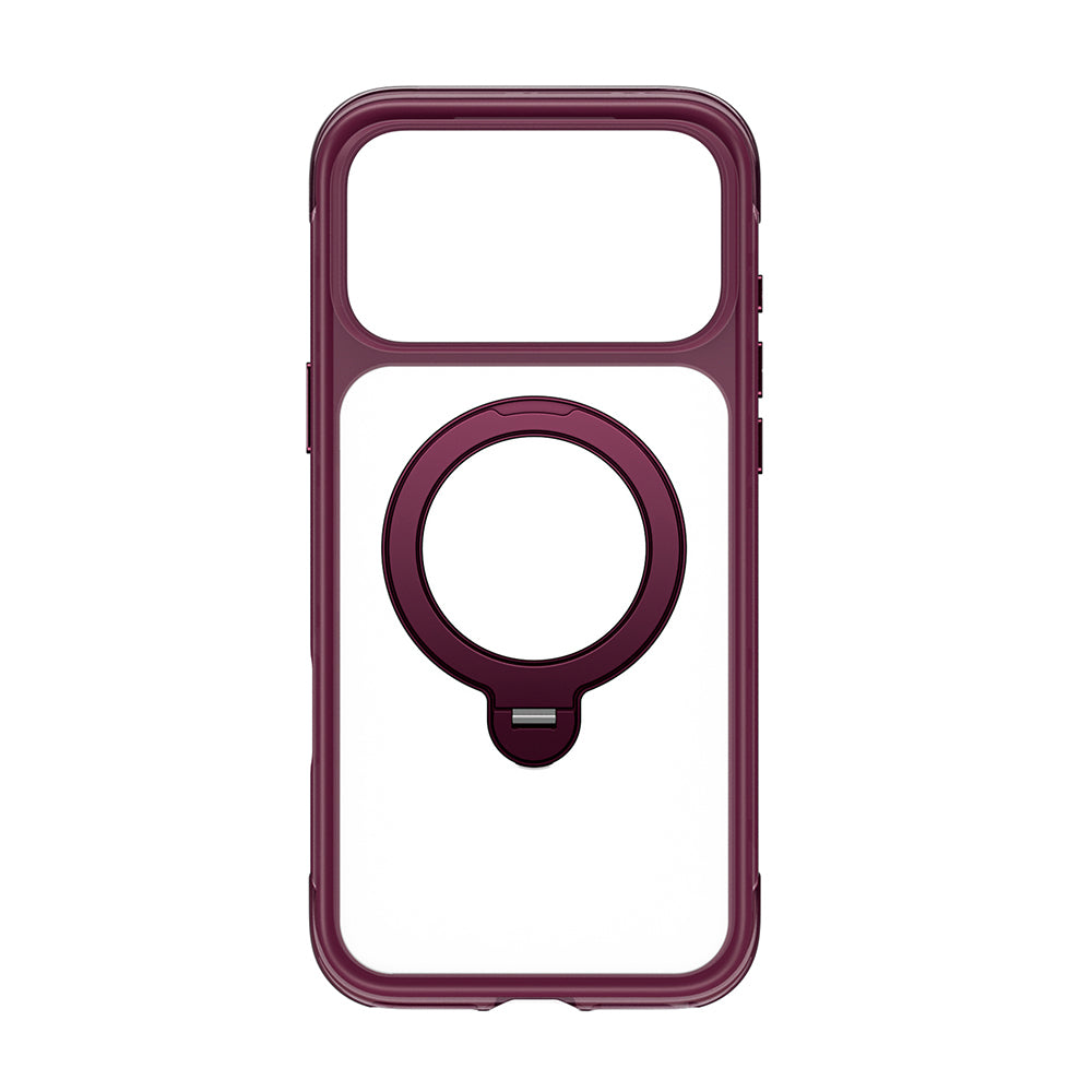 Apple iPhone 18 Pro Max Kılıf Wiwu AS-203 AeroShield Ultra Serisi M-safe Şarj Özellikli Airbag Tasarımlı Standlı Kapak