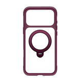 Apple iPhone 18 Pro Max Kılıf Wiwu AS-203 AeroShield Ultra Serisi M-safe Şarj Özellikli Airbag Tasarımlı Standlı Kapak