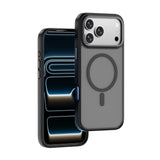 Apple iPhone 18 Pro Max Kılıf Wiwu FGG-012 ArmorPro Serisi M-safe Şarj Özellikli Parmak İzi Bırakmayan Kılıf