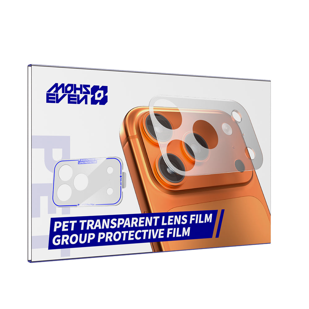 Apple iPhone 18 Pro Max Mohseven Pet Film Kamera Çerçeve Koruyucu