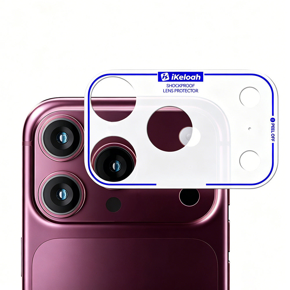 Apple iPhone 18 Pro Max Mohseven Pet Film Kamera Çerçeve Koruyucu