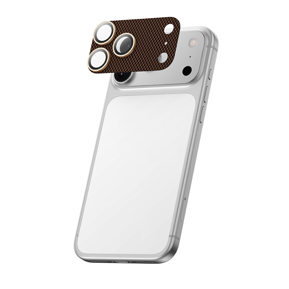 Apple iPhone 18 Pro Max Raptic Aramid Serisi Karbon Kamera Lens Koruyucu