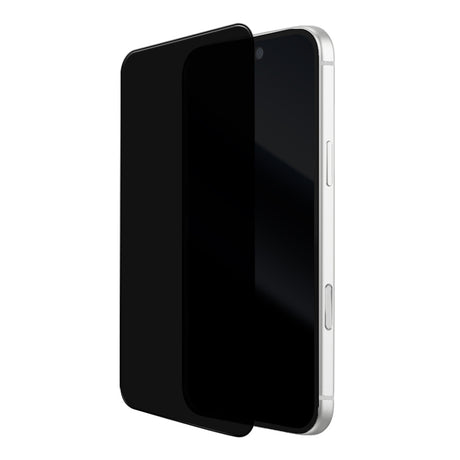 Apple iPhone 18 Pro Mohseven M7 Privacy Sapphire Coating Temperli Cam Ekran Koruyucu + Kolay Uygulama Aparatı
