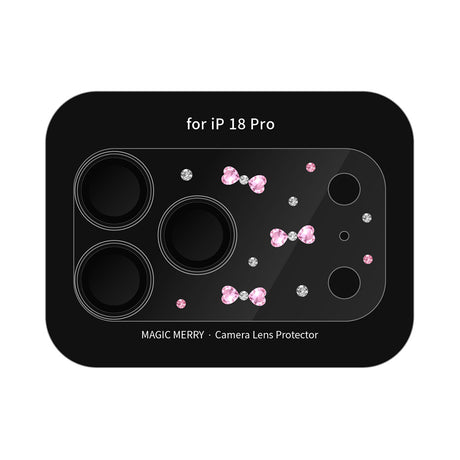 Apple iPhone 18 Pro​ Wiwu Magic Merry Shimmer Serisi Taşlı Kamera Lens Koruyucu